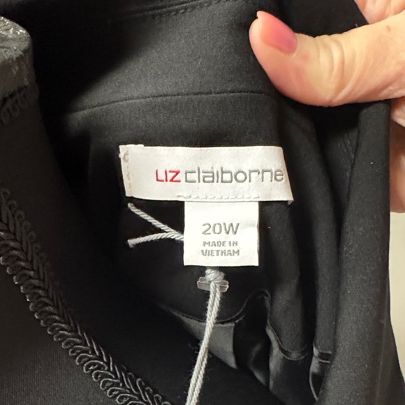 Liz Claiborne Kate Womens Plus Classic Fit Blazer 20W - Picture 7 of 11